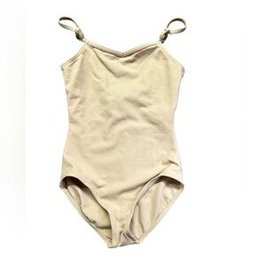 CAPEZIO girls cami ballet leotard bodysuit adjustable straps ballet TB1420C NWT